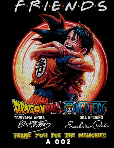 A0002 FRIENDS DRAGON ONE PIECE