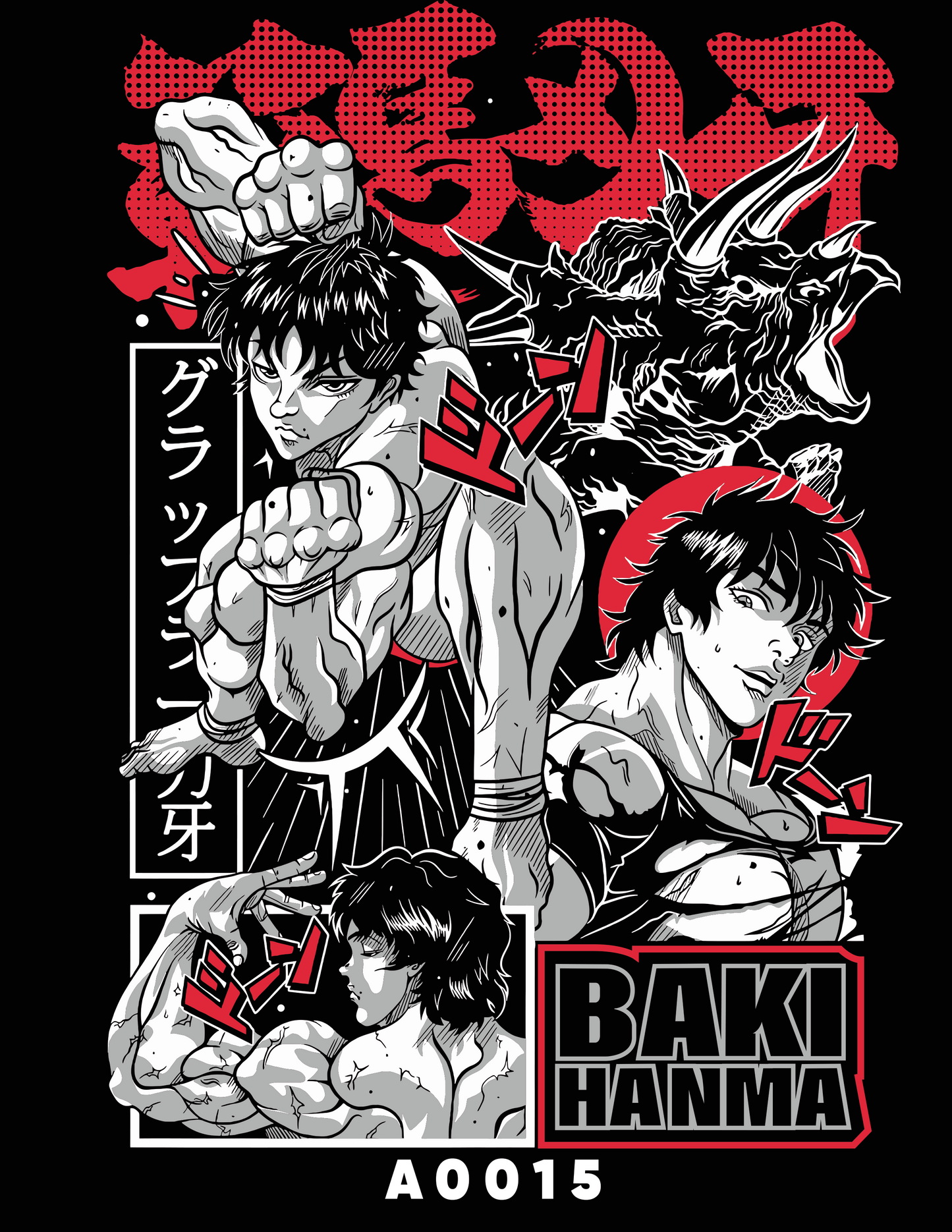 A0015 BAKI HANMA STORIES