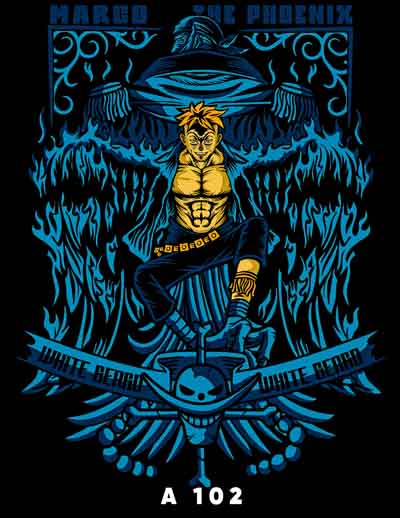 A0102 ONE PIECE Marco el fenix