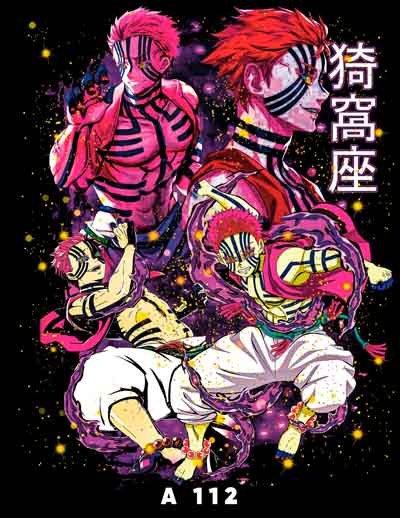 A0112 AKAZA DEMON SLAYER