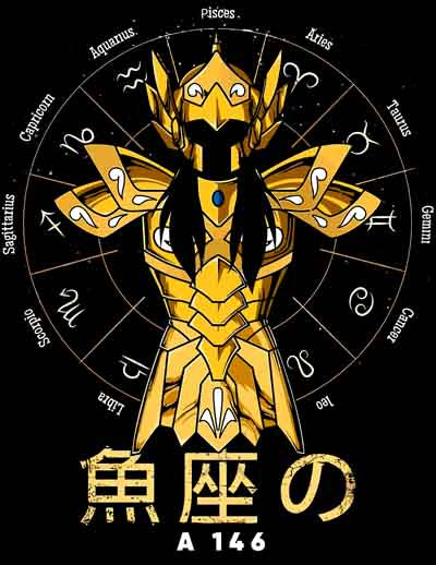 A0146 CABALLERO DE ZODIACO PISCIS