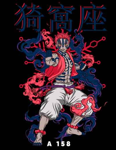 A0158 DEMON SLAYER AKAZA