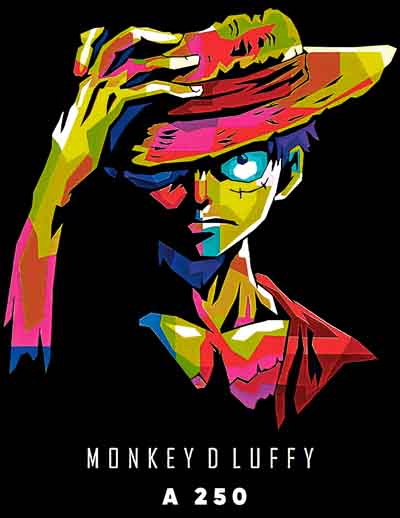 A0250 ONE PIECE MONKEY D LUFFY