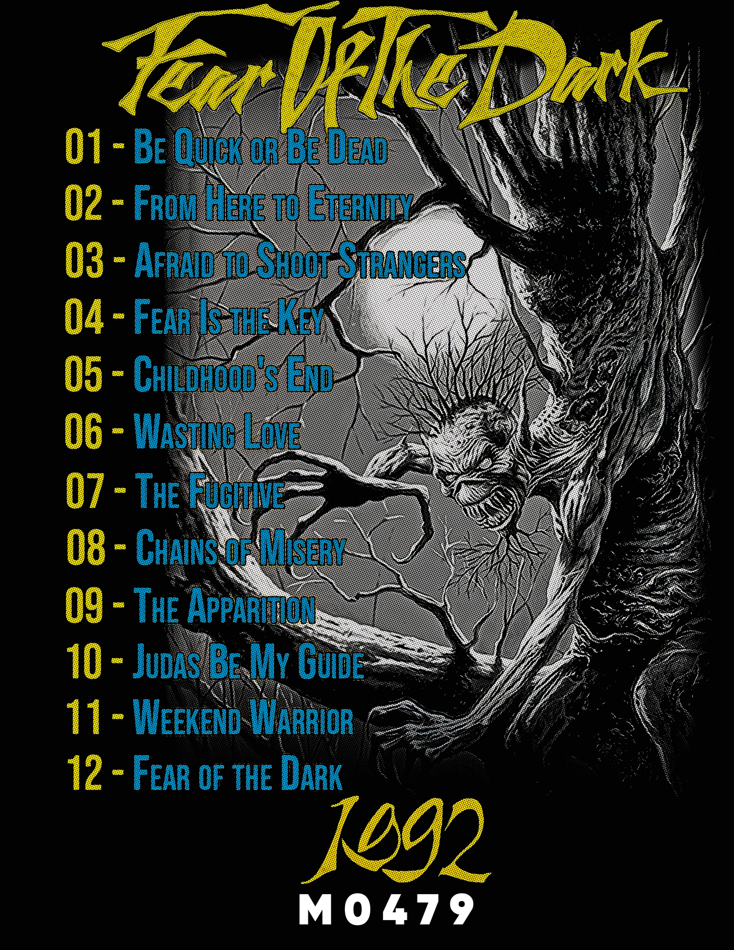 M0479 IRON MAIDEN FEAR OF THE DARK