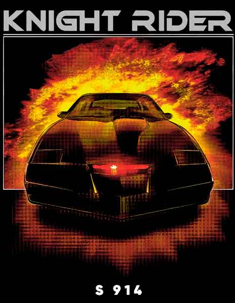 S0914 COCHE FANTASTICO KNIGHT RIDER