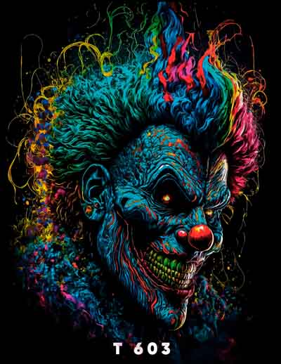 T0603 PAYASO CALAVERA
