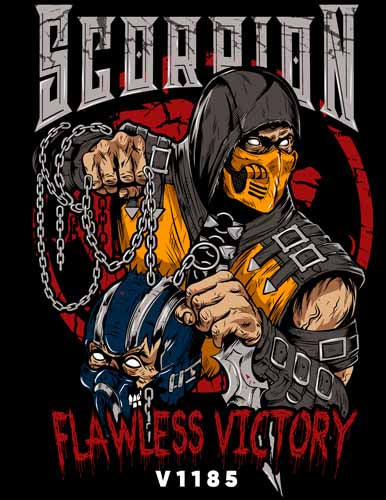 V1185 SCORPION MORTAL COMBAT