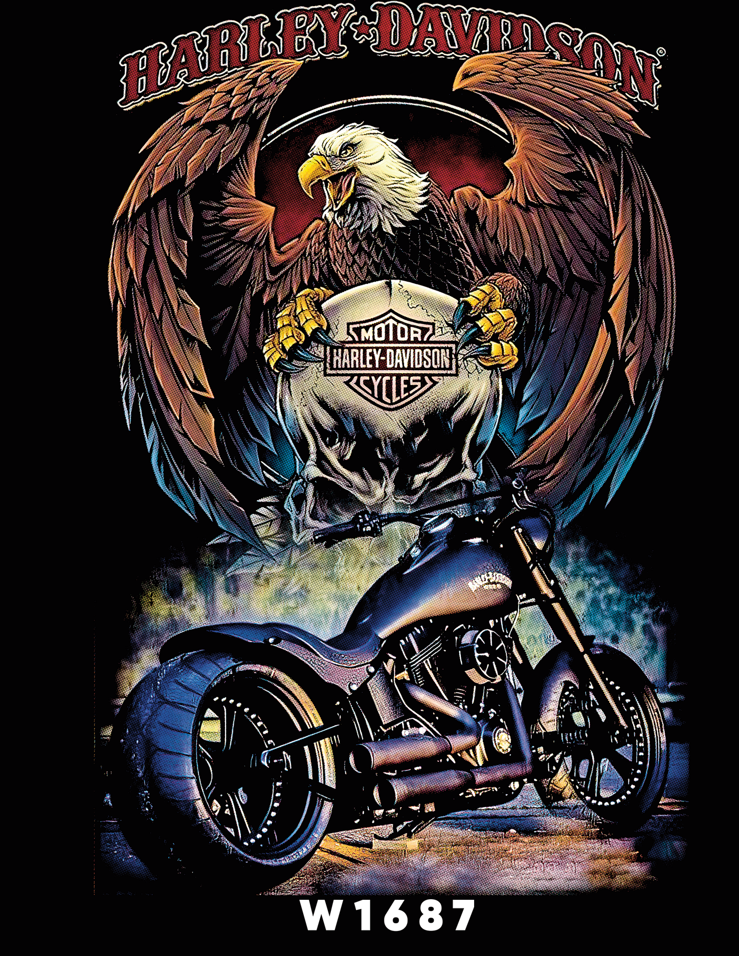 W1687 HARLEY DAVISON