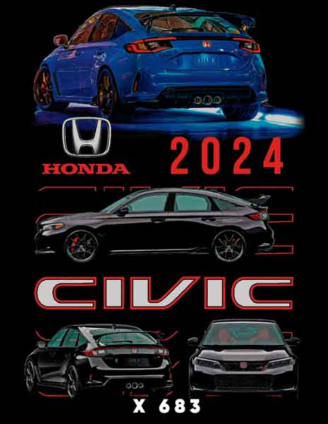 X0683 HONDA CIVIC 2024