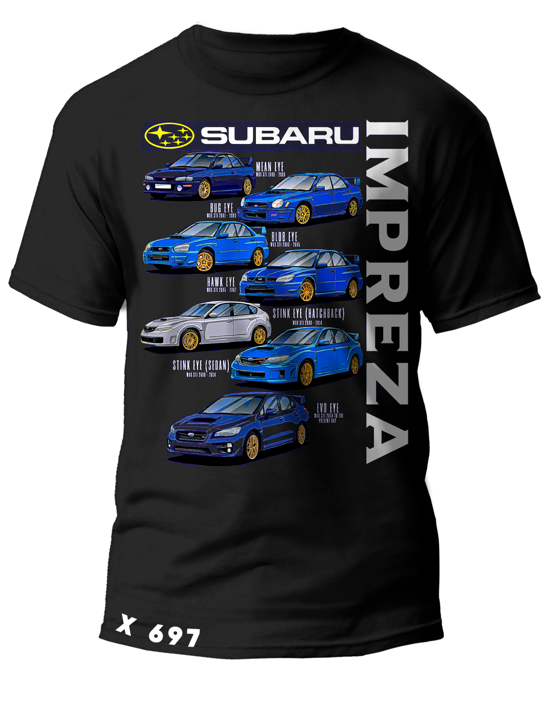 X0697 SUBARU IMPREZA