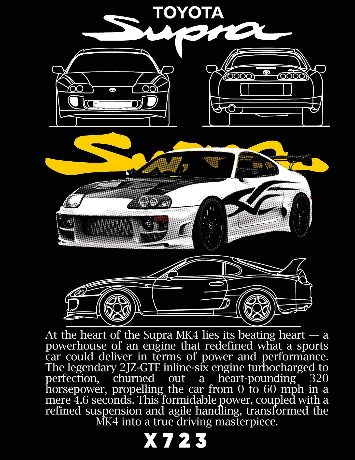 X0723 TOYOTA SUPRA