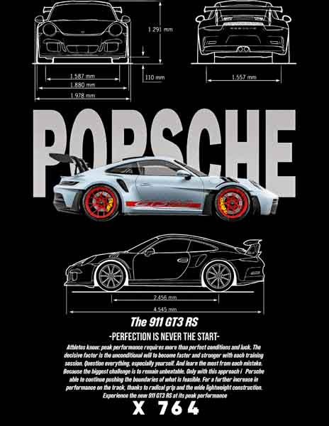 X0764 PORSCHE 911 GT3 RS