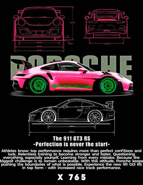 X0765 PORSCHE 911 GT3 RS