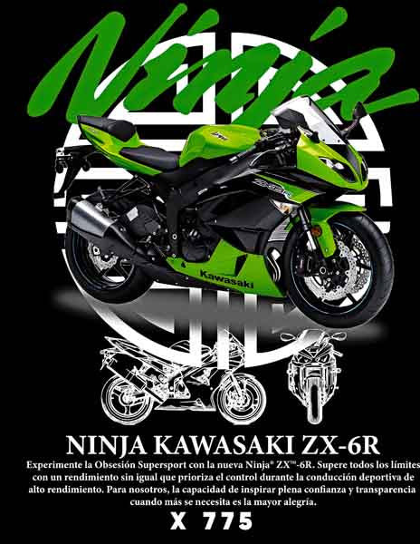 X0775 NINJA KAWASAKI
