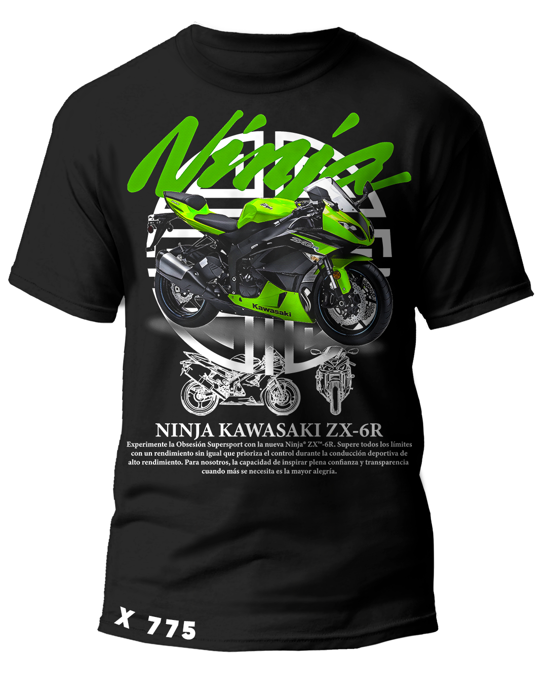 X0775 NINJA KAWASAKI