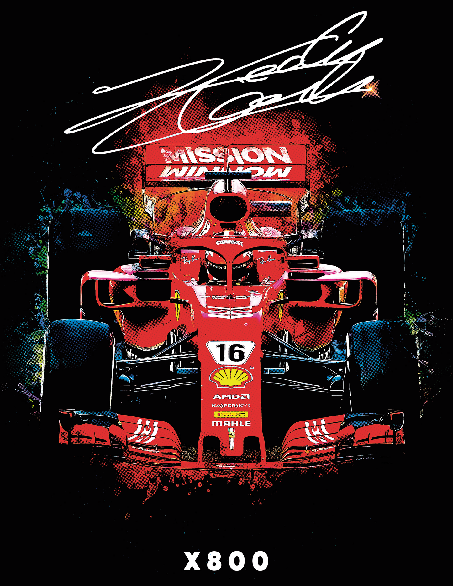 X800 Charles Leclerc FERRARI