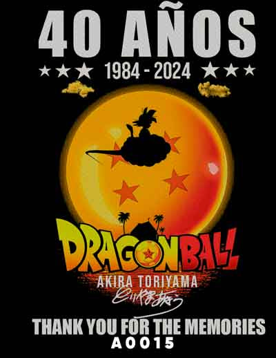 A0015 40 AÑOS DRAGONBALL