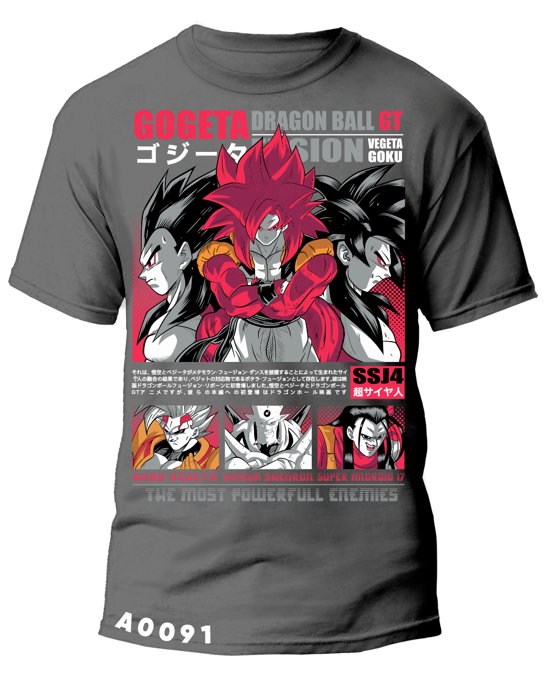 A0091 DRAGON BALL GOGETA GT