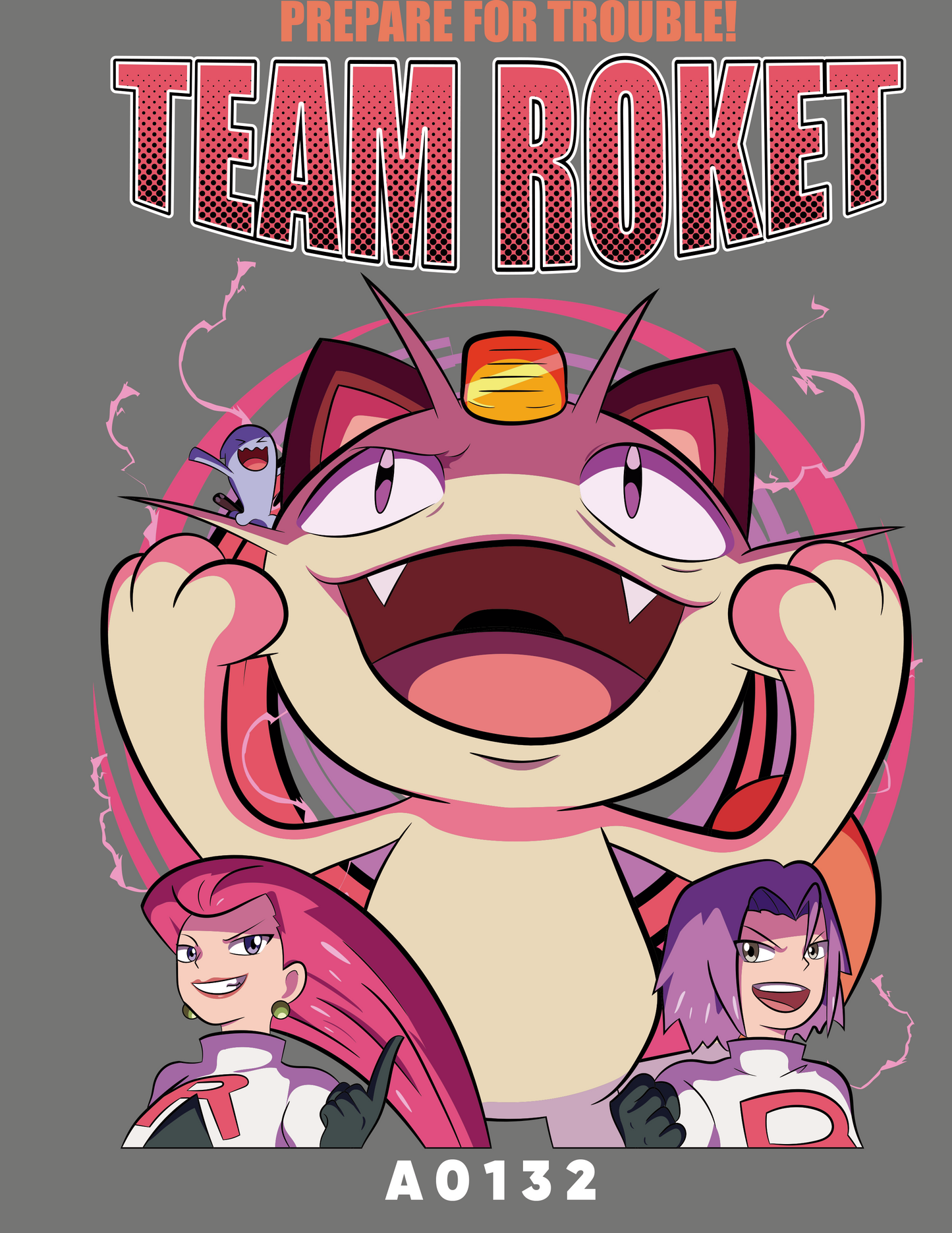 A0132 POKEMON TEAM ROKET