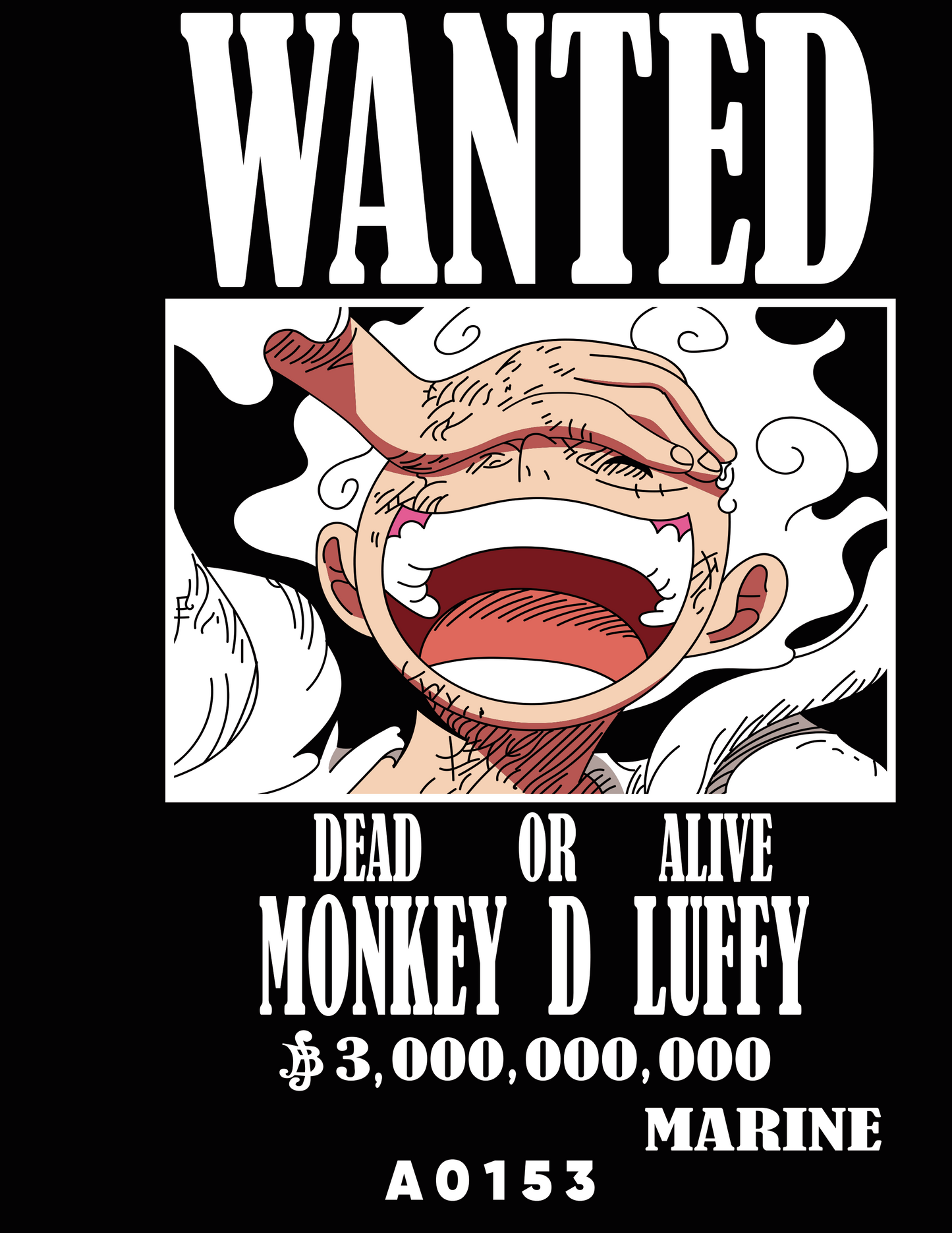A0153 ONE PIECE Luffy Poster
