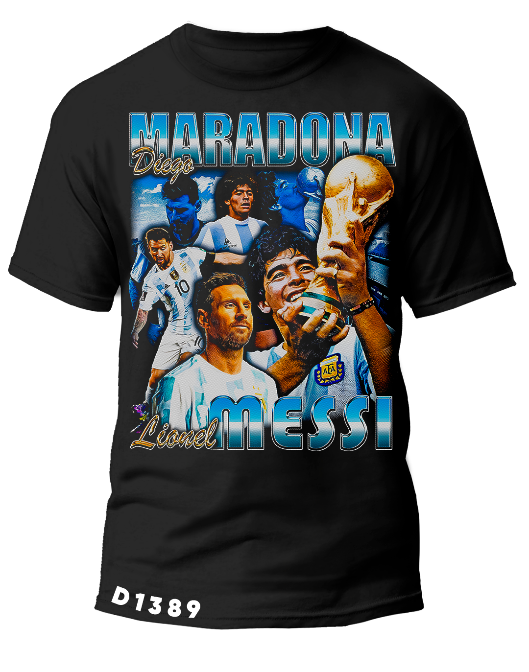 D1389 MESSI & MARADONA