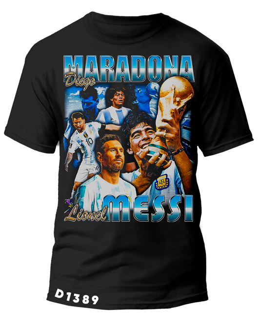 D1389 MESSI & MARADONA