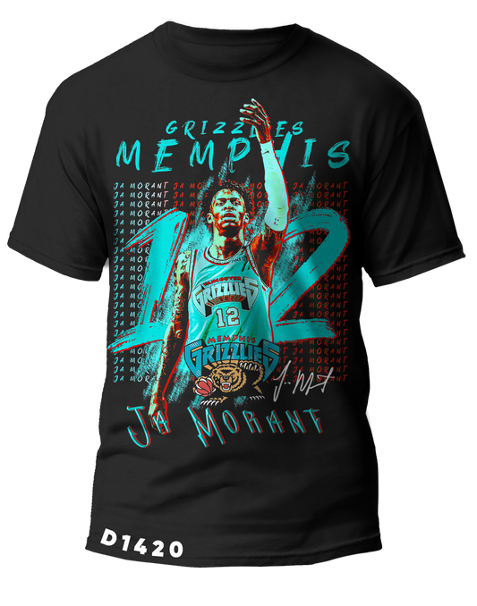 D1420 JA MORANT GRIZZLIES MEMPHIS