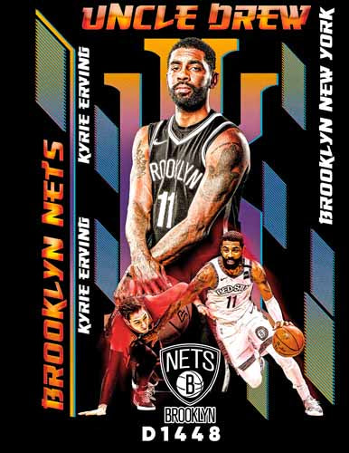 D1448 KYRIE ERVING NETS NEW YORK