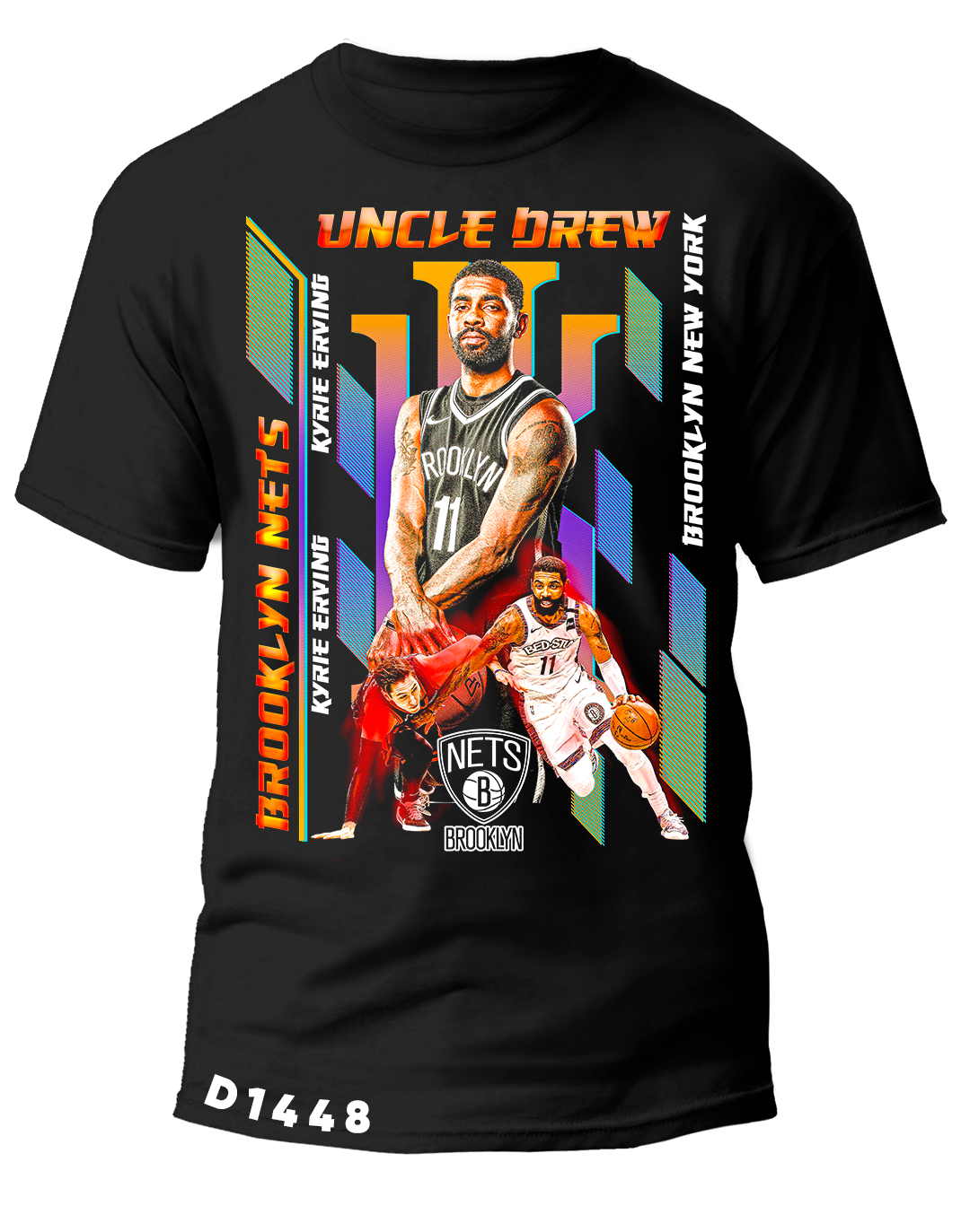 D1448 KYRIE ERVING NETS NEW YORK