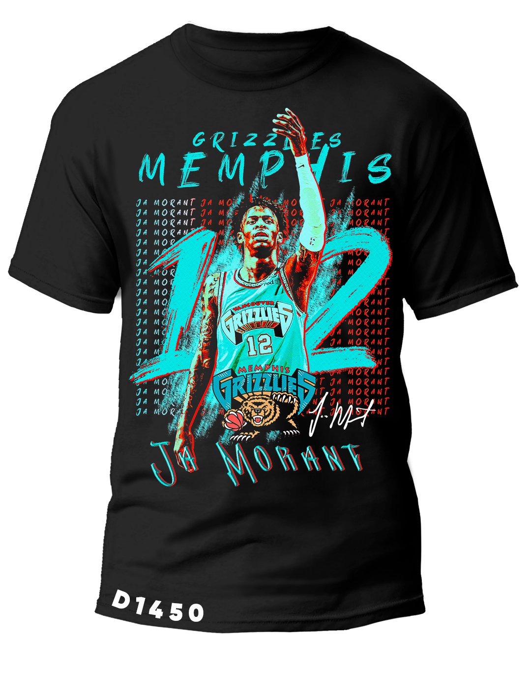 D1450 JA MORANT GRIZZLIES MEMPHIS