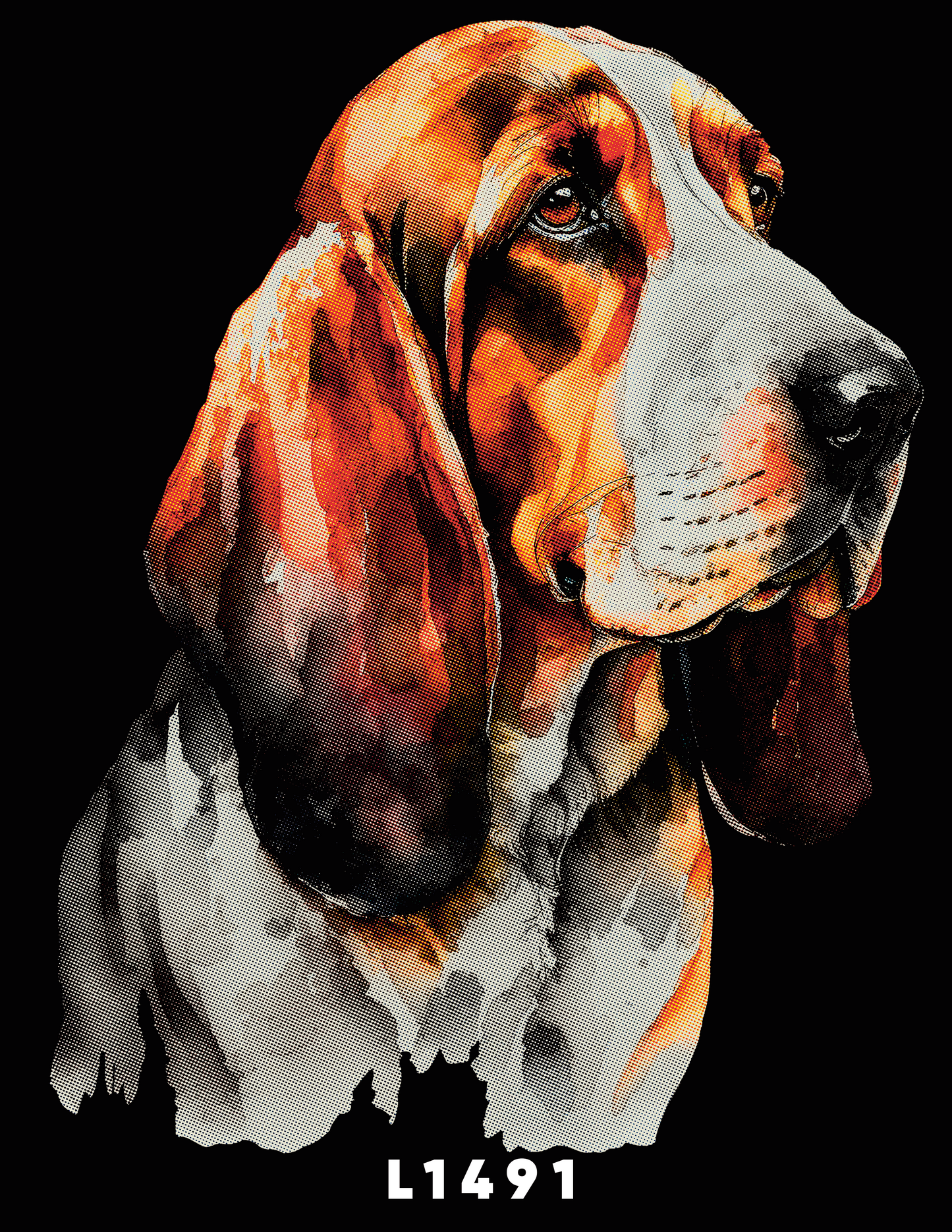 L1491 BASSET HOUND