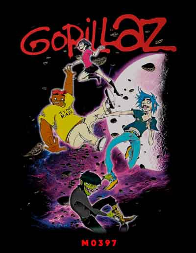 M0397 GORILLAZ