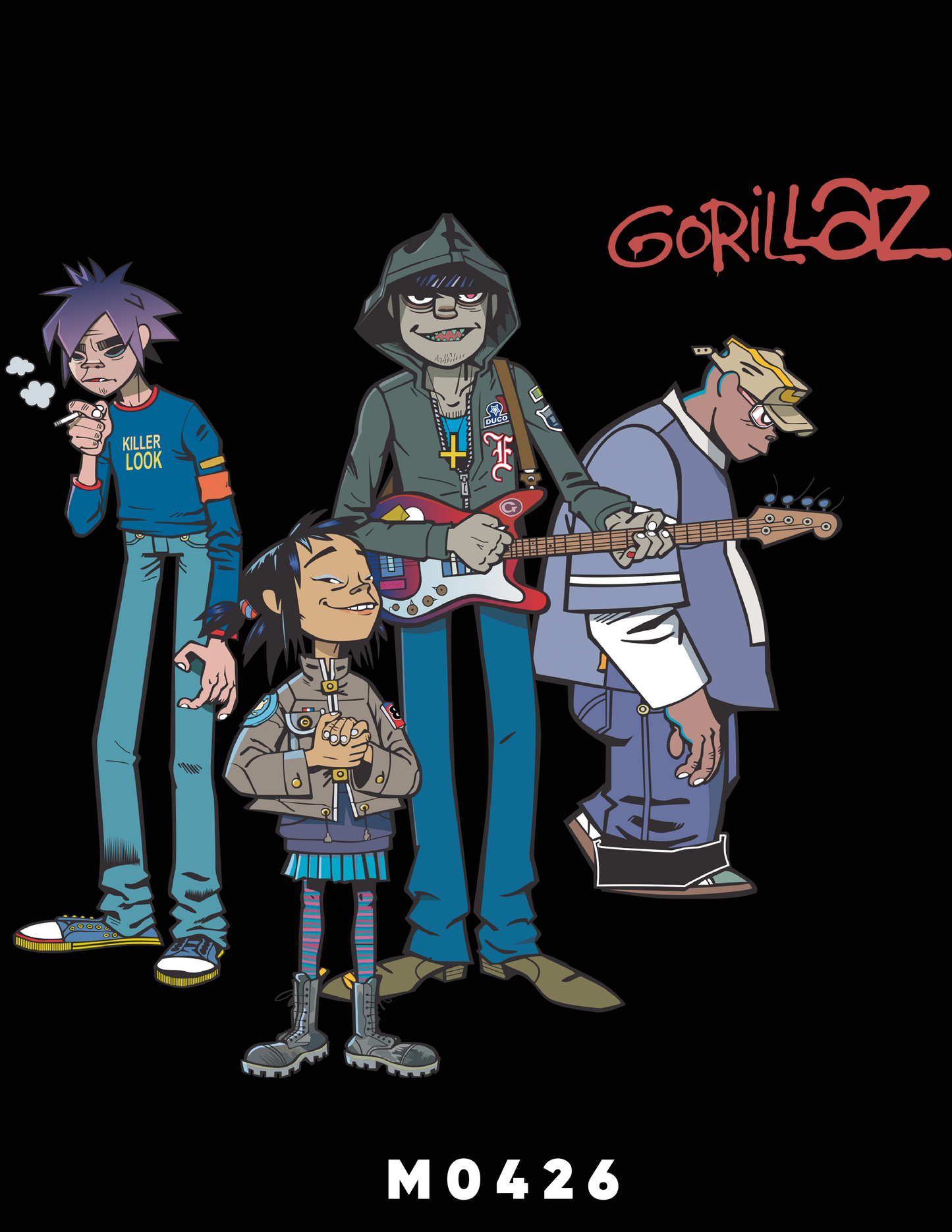 M0426 GORILLAZ