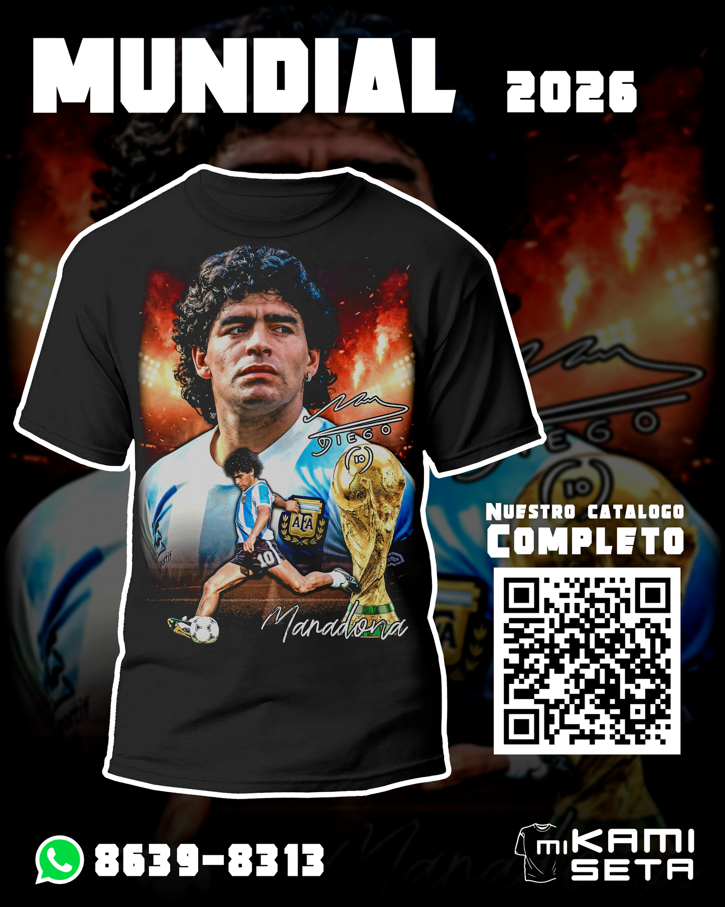 MUNDIAL ARGENTINA MARADONA