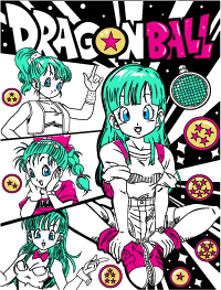 UVA267 BULMA DRAGON BALL