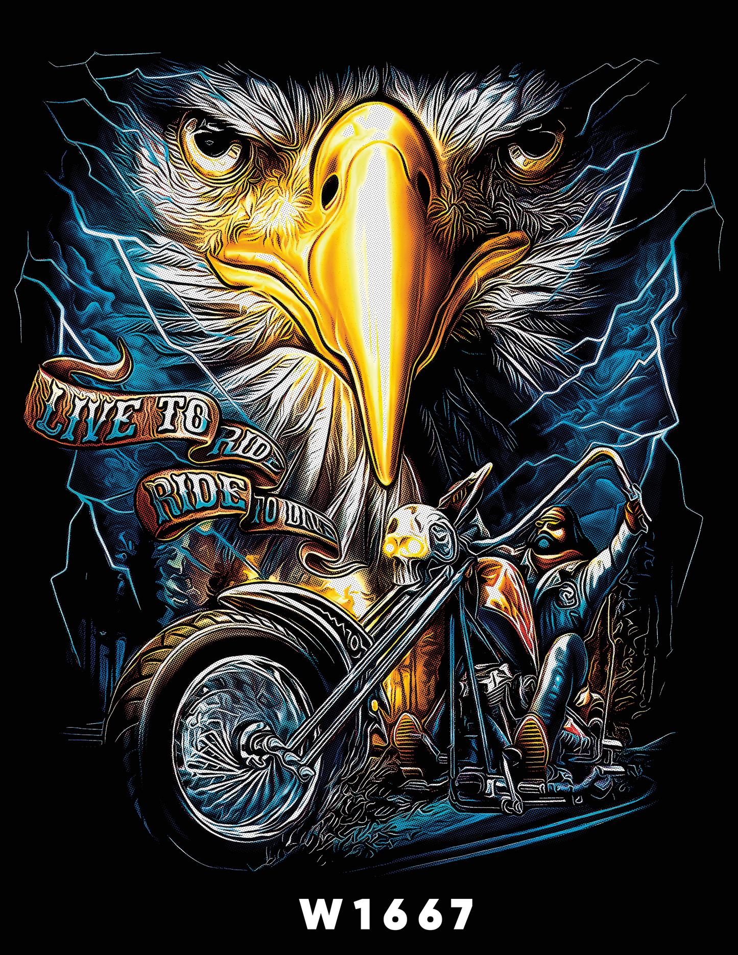 W1667  RIDE TO LIFE
