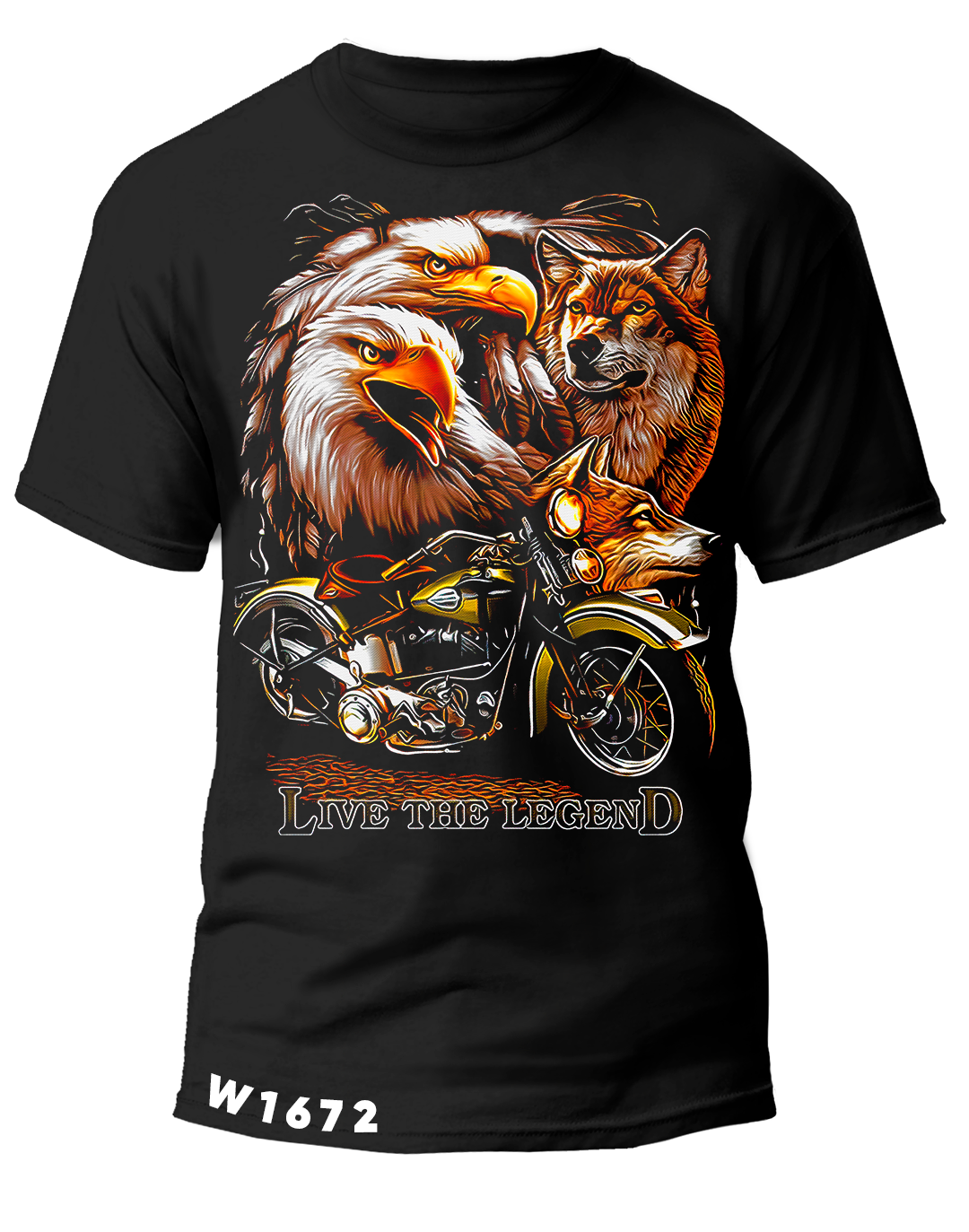 W1672  RIDE THE LEGEND