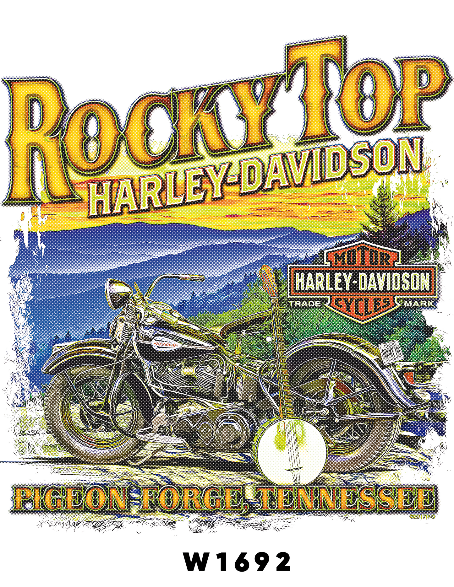 W1692W HARLEY DAVINSON