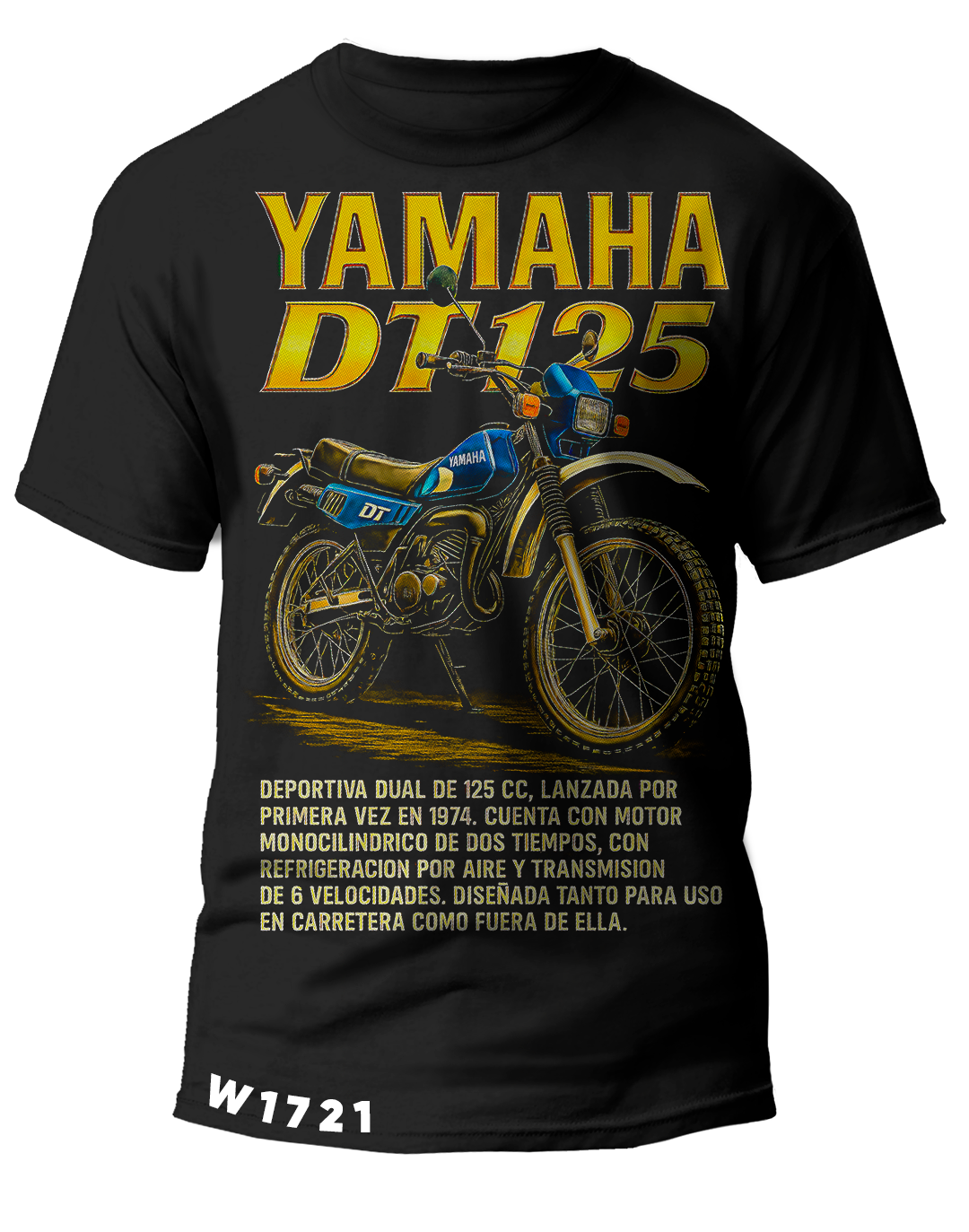 W1721 YAMAHA DT 125