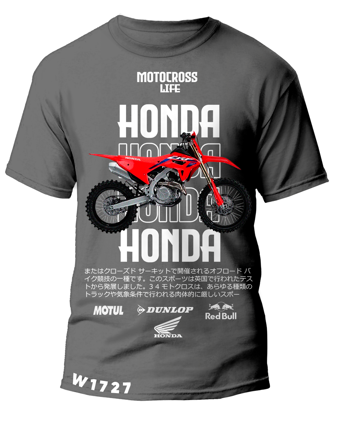 W1727 HONDA   MOTOCROS