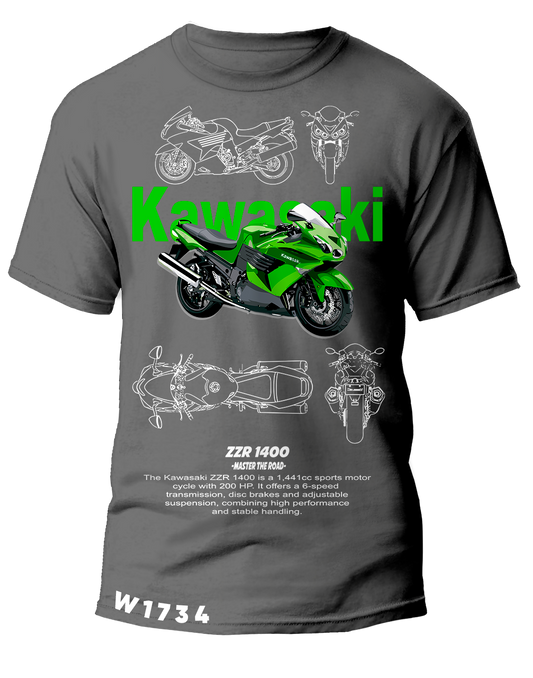 W1734 KAWASAKI ZZR 1400