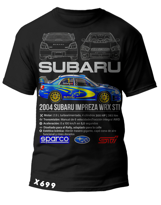 X0699 SUBARU 2004