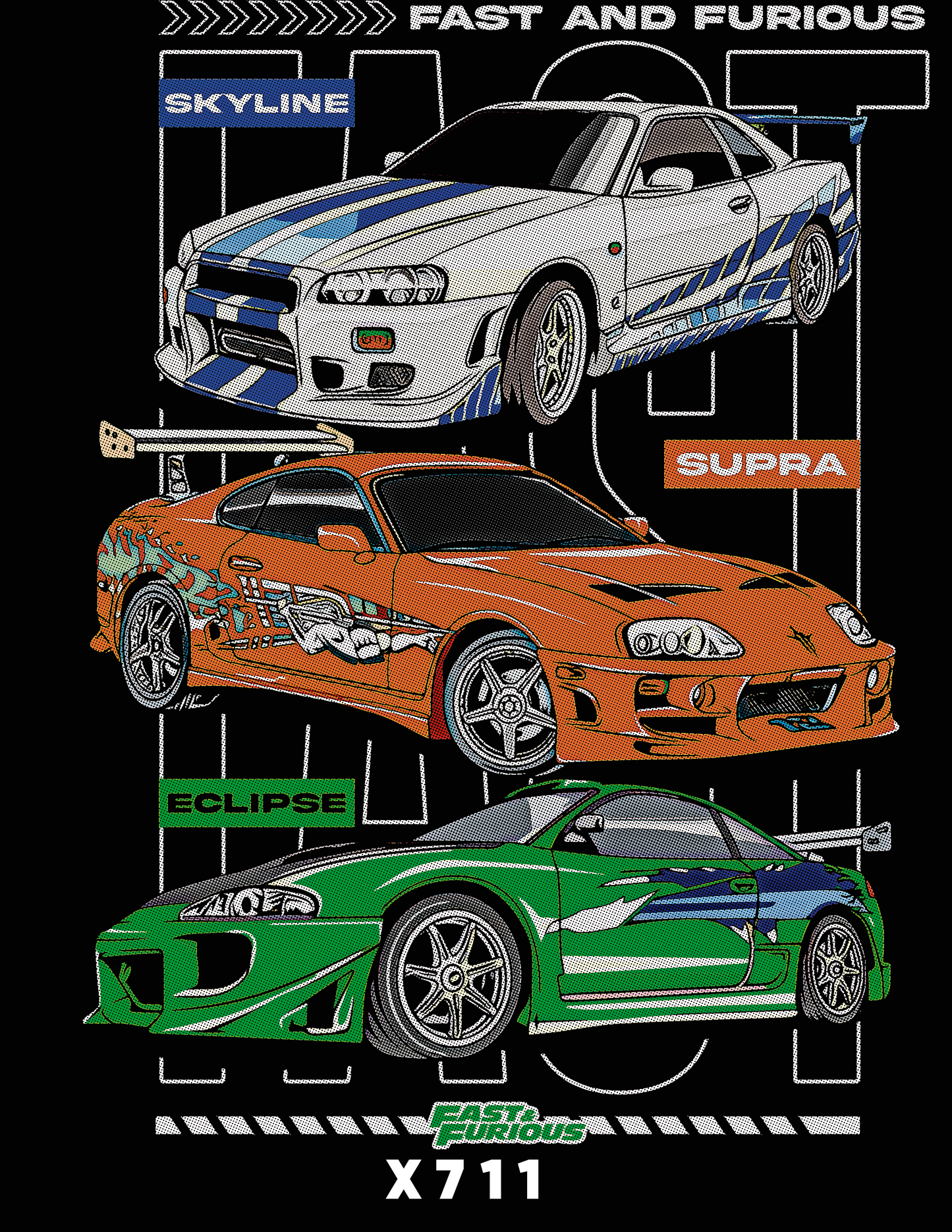 X0711 FAST AND FURIOUS