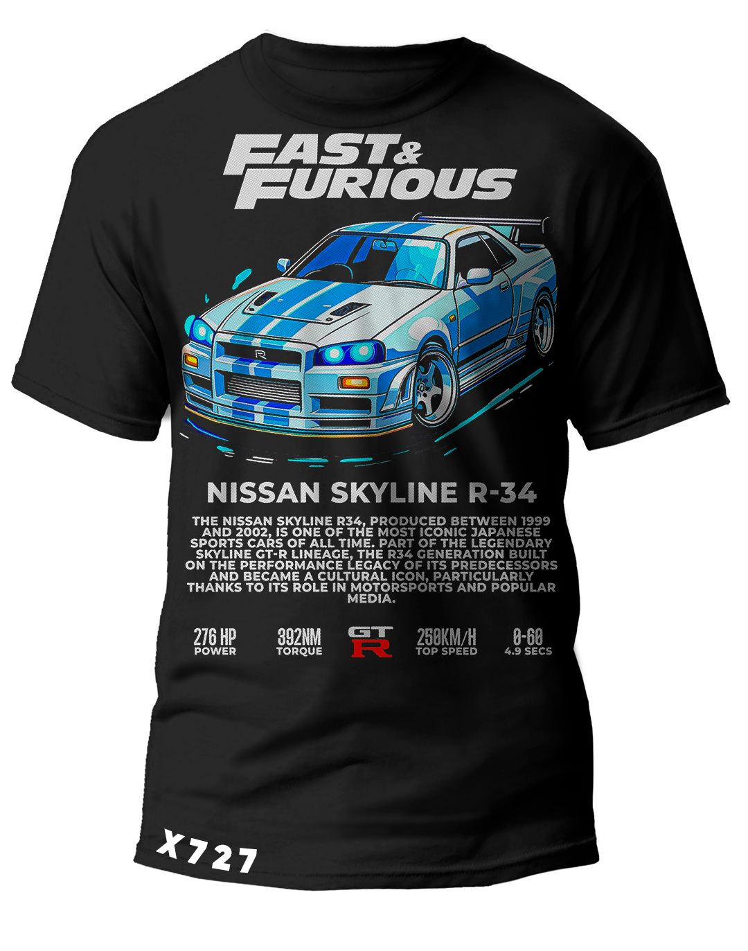 X0727 FAST AND FURIOUS NISSAN