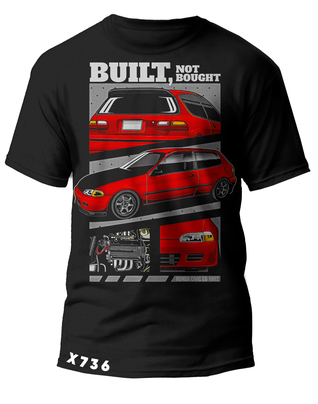 X0736 HONDA CIVIC EG 1992