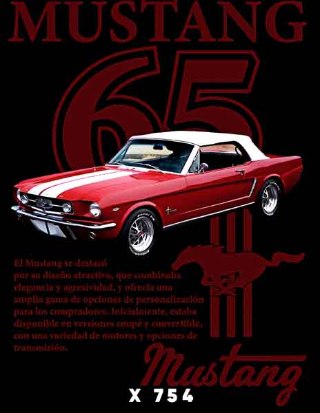 X0754 MUSTANG 65