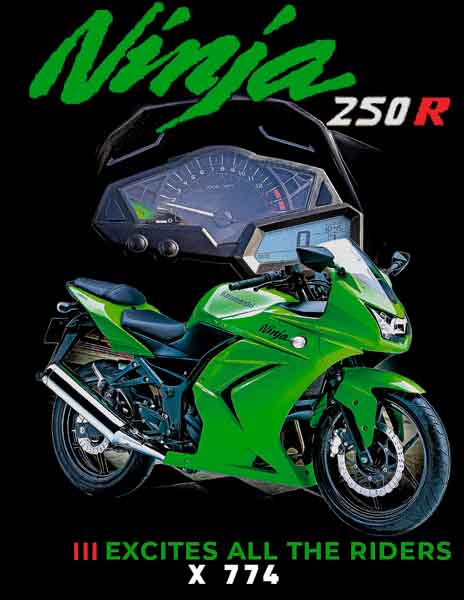 X0774 NINJA 250 R