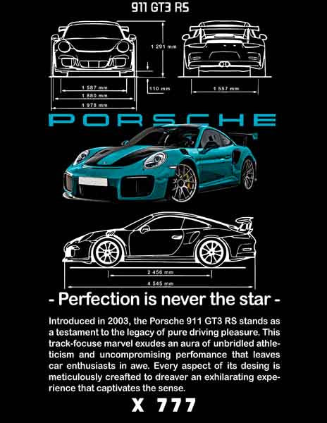 X0777 PORSCHE GT3 RS