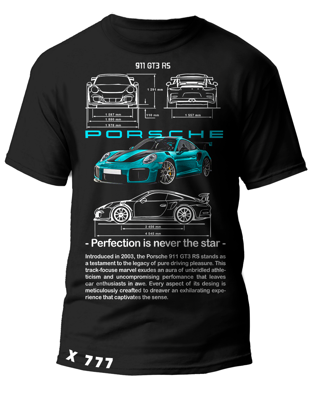 X0777 PORSCHE GT3 RS